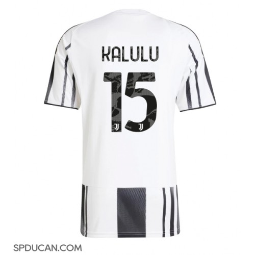 Muški Nogometni Dres Juventus Pierre Kalulu #15 Domaci 2025-26 Kratak Rukav